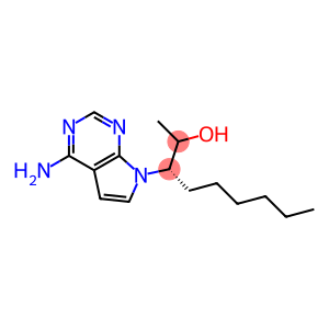7-deaza-9-(2-hydroxy-3-nonyl)adenine