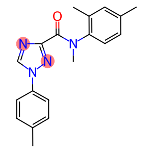 N-(2,4-dimethylphenyl)-N-methyl-1-(4-methylphenyl)-1H-1,2,4-triazole-3-carboxamide