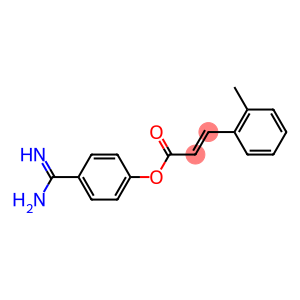 4-amidinophenyl 2-methylcinnamate