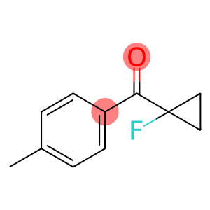 Methanone, (1-fluorocyclopropyl)(4-methylphenyl)- (9CI)