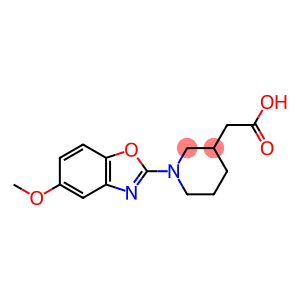 [1-(5-methoxy-1,3-benzoxazol-2-yl)piperidin-3-yl]acetic acid