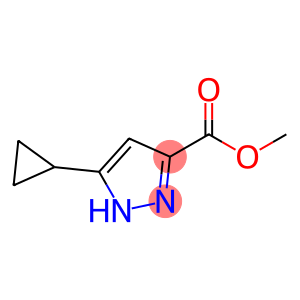 1H-Pyrazole-3-carboxylic acid, 5-cyclopropyl-, methyl ester