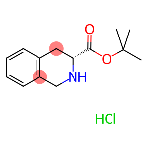 D-1,2,3,4-TETRAHYDROISOQUINOLINE-3-CARBOXYLIC ACID T-BUTYL ESTER HYDROCHLORIDE
