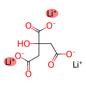 citric acid, lithium salt