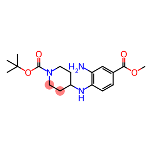 TERT-BUTYL 4-(2-AMINO-4-(METHOXYCARBONYL)PHENYLAMINO)PIPERIDINE-1-CARBOXYLATE