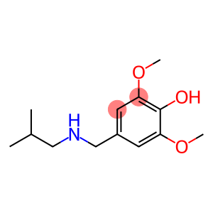 2,6-dimethoxy-4-{[(2-methylpropyl)amino]methyl}phenol