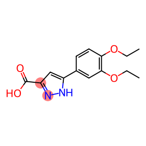 5-(3,4-diethoxyphenyl)-1H-pyrazole-3-carboxylic acid