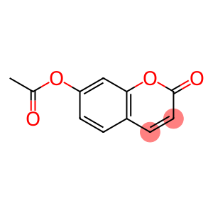 Acetic acid 2-oxo-2H-1-benzopyran-7-yl ester