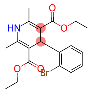 diethyl 4-(2-bromophenyl)-2,6-dimethyl-1,4-dihydropyridine-3,5-dicarboxylate