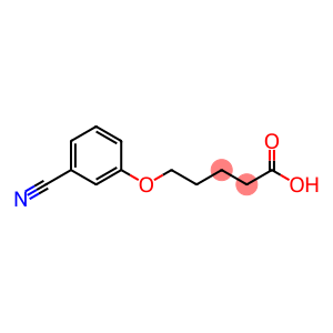 5-(3-cyanophenoxy)pentanoic acid