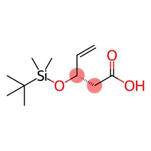(3S)-3-[tert-butyl(dimethyl)silyl]oxypent-4-enoic acid