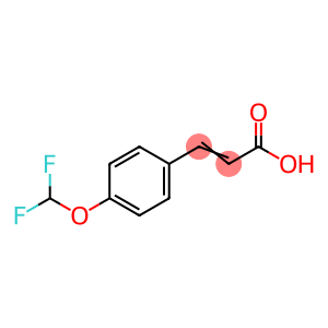 (E)-3-[4-(Difluoromethoxy)phenyl]prop-2-enoic acid