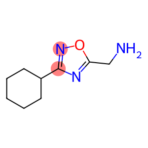 (3-环己基-1,2,4-噁二唑-5-基)甲胺
