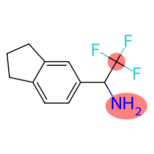 1-(2,3-dihydro-1H-inden-5-yl)-2,2,2-trifluoroethan-1-amine