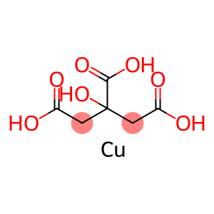 copper(2+) 2-(carboxymethyl)-2-hydroxybutanedioate