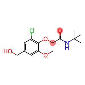 Acetamide, 2-[2-chloro-4-(hydroxymethyl)-6-methoxyphenoxy]-N-(1,1-dimethylethyl)-