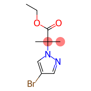 2-(4-Bromo-pyrazol-1-yl)-2-methyl-propionic acid ethyl ester