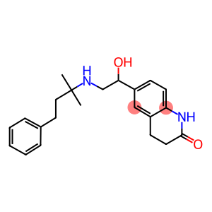 6-[1-hydroxy-2-[(2-methyl-4-phenylbutan-2-yl)amino]ethyl]-3,4-dihydro-1H-quinolin-2-one