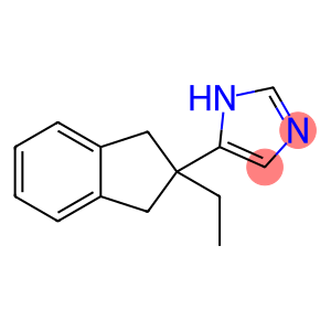 1H-Imidazole, 5-(2-ethyl-2,3-dihydro-1H-inden-2-yl)-