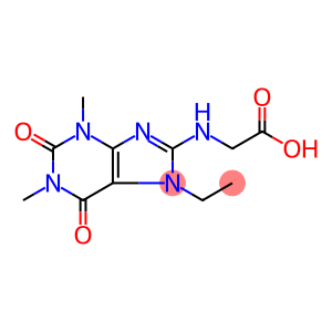 Glycine, N-(7-ethyl-2,3,6,7-tetrahydro-1,3-dimethyl-2,6-dioxo-1H-purin-8-yl)-