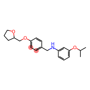 3-Isopropoxy-N-[4-(tetrahydro-2-furanylmethoxy)-benzyl]aniline