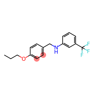 N-(4-Propoxybenzyl)-3-(trifluoromethyl)aniline