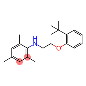 Benzenamine, N-[2-[2-(1,1-dimethylethyl)phenoxy]ethyl]-2,4,6-trimethyl-