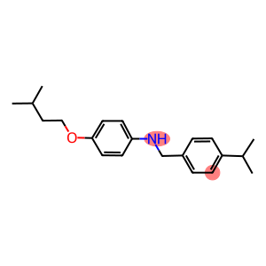 4-(Isopentyloxy)-N-(4-isopropylbenzyl)aniline