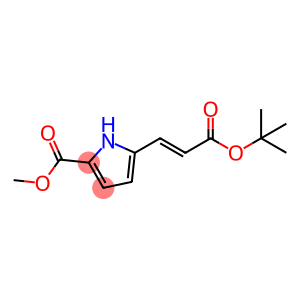 (E)-methyl 5-(3-(tert-butoxy)-3-oxoprop-1-en-1-yl)-1H-pyrrole-2-carboxylate