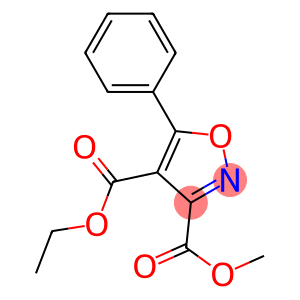 3,4-Isoxazoledicarboxylicacid,5-phenyl-,4-ethyl3-methylester(9CI)