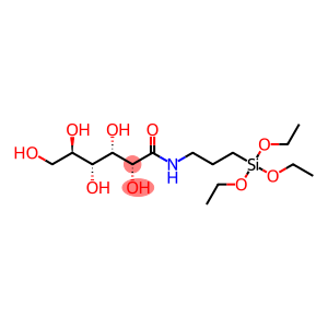 (2S,3S,4S,5S)-2,3,4,5,6-Pentahydroxy-N-[3-(triethoxysilyl)propyl]hexanamide (non-preferred name)