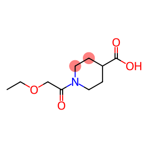 1-(2-乙氧基乙酰基)哌啶-4-羧酸