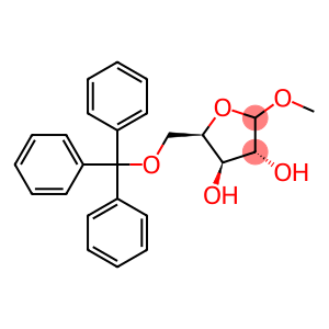 Methyl 5-O-trityl-D-xylofuranoside
