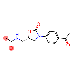4-acetylphenyloxooxazolidinylmethylacetamide