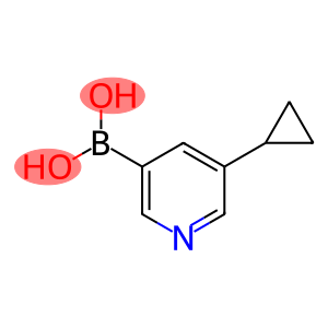 (5-cyclopropyl-3-pyridyl)boronic acid
