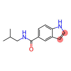 N-(2-甲基丙基)-1H-吲哚-5-甲酰胺