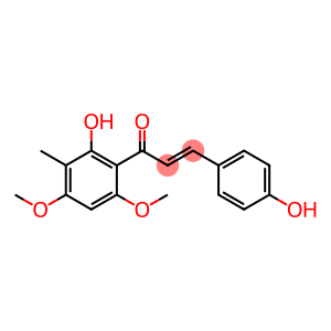 2-Propen-1-one, 1-(2-hydroxy-4,6-dimethoxy-3-methylphenyl)-3-(4-hydroxyphenyl)-, (2E)-