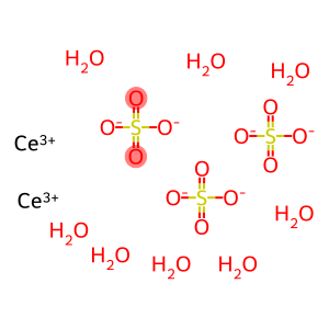 Ceriumsulfate (Ce2(SO4)3)