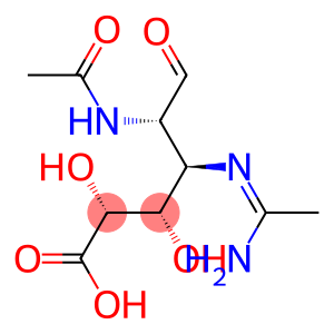 3-acetamidino-2-acetamido-2,3-dideoxyguluronic acid