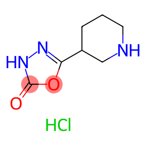 5-(Piperidin-3-yl)-2,3-dihydro-1,3,4-oxadiazol-2-one Hydrochloride
