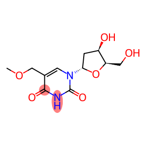 5-methoxymethyl-1-(2'-deoxylyxofuranosyl)uracil