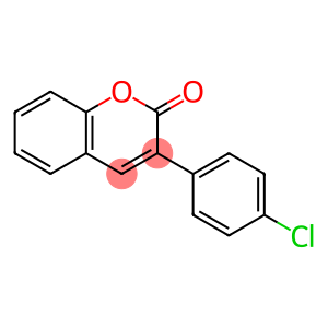 3-(4-chlorophenyl)chromen-2-one
