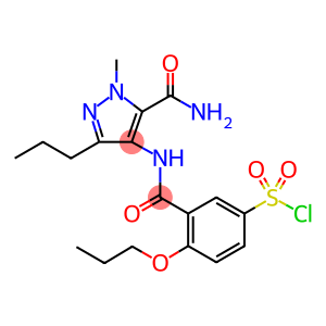 Benzenesulfonyl chloride, 3-[[[5-(aminocarbonyl)-1-(methyl-d3)-3-propyl-1H-pyrazol-4-yl]amino]carbonyl]-4-propoxy-