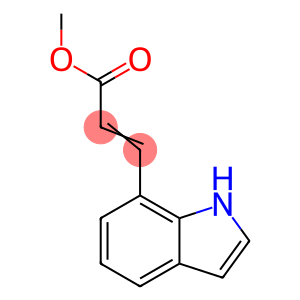 3-(1H-indol-7-yl)-2-propenoic acid Methyl ester