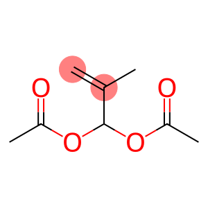 Acetic acid, 2-methyl-2-propene-1,1-diol diester
