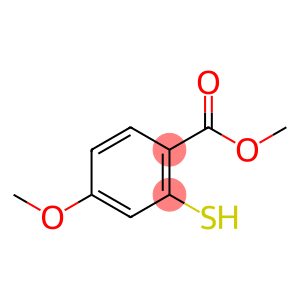 2-巯基-4-甲氧基苯甲酸甲酯