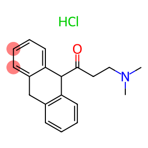 1-(9,10-DIHYDROANTHRACEN-9-YL)-3-(DIMETHYLAMINO)PROPAN-1-ONE HYDROCHLORIDE