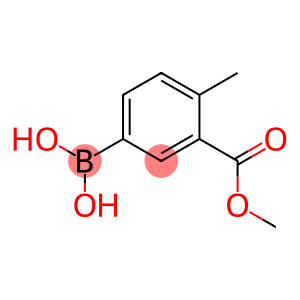 Benzoic acid,5-borono-2-methyl-,1-methyl ester