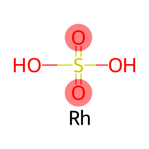 硫酸铑(III)