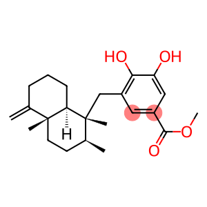 3-[[(1R,8aα)-Decahydro-1β,2β,4aβ-trimethyl-5-methylenenaphthalen-1α-yl]methyl]-4,5-dihydroxybenzoic acid methyl ester